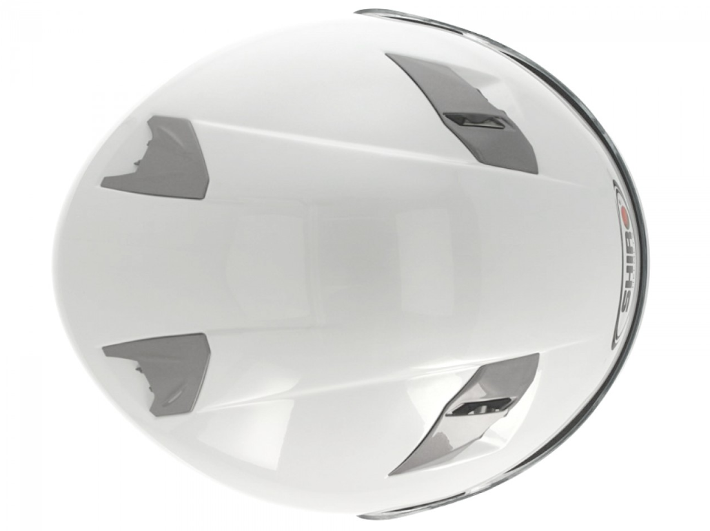 Casco modular Shiro, SH414, system, blanco