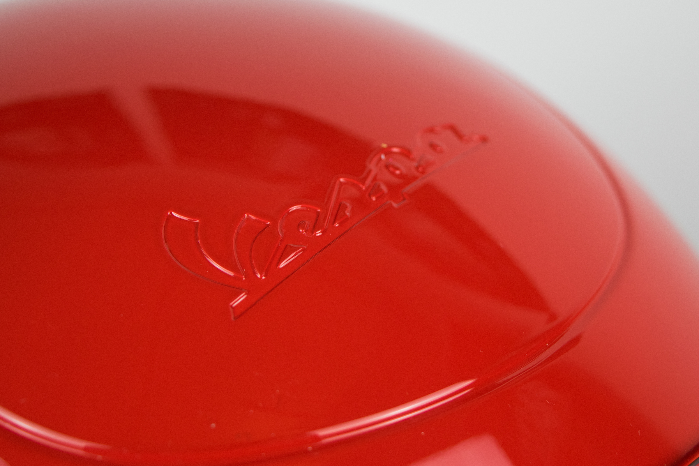 Casco Vespa Jet VJ rojo