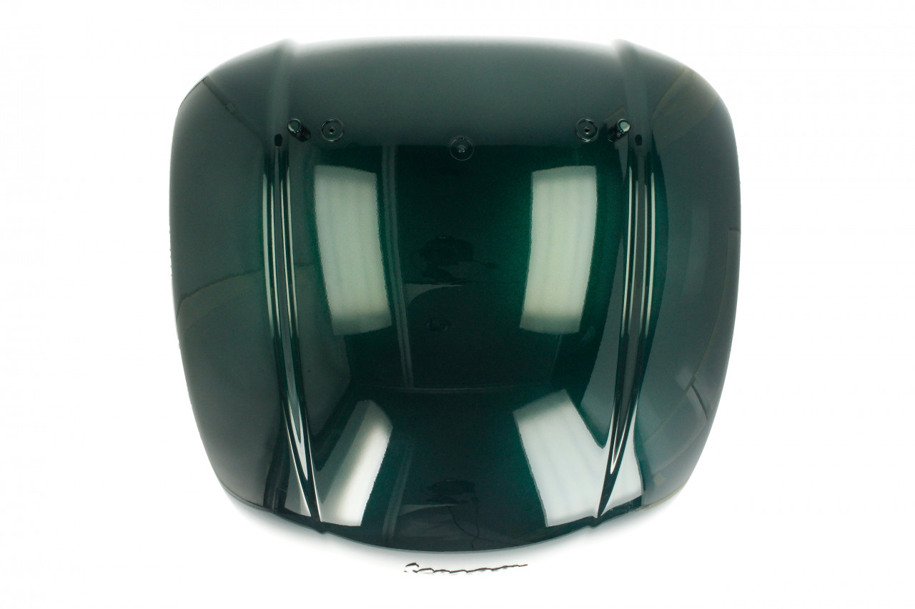 Baúl para Vespa GTS Racing Sixties - verde, verde metalizado 349/A, 37 l