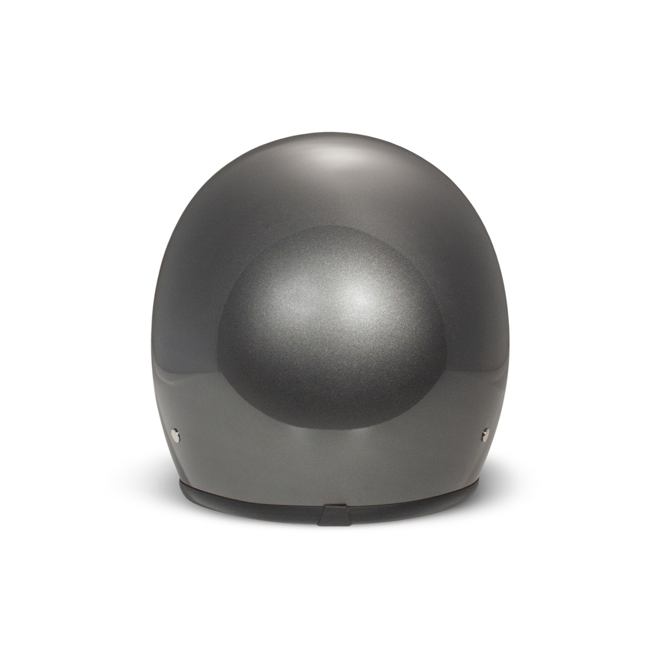 Casco abierto DMD Retro, gris brillante, gris metalizado, fibra de vidrio, ECE 22.06
