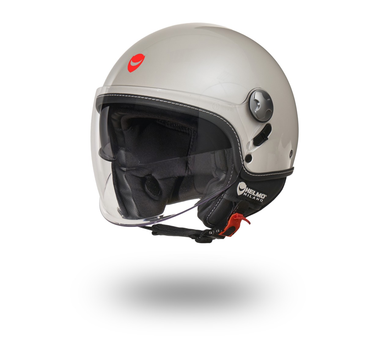 Helmo Milano Demi Jet Eos blanco brillante