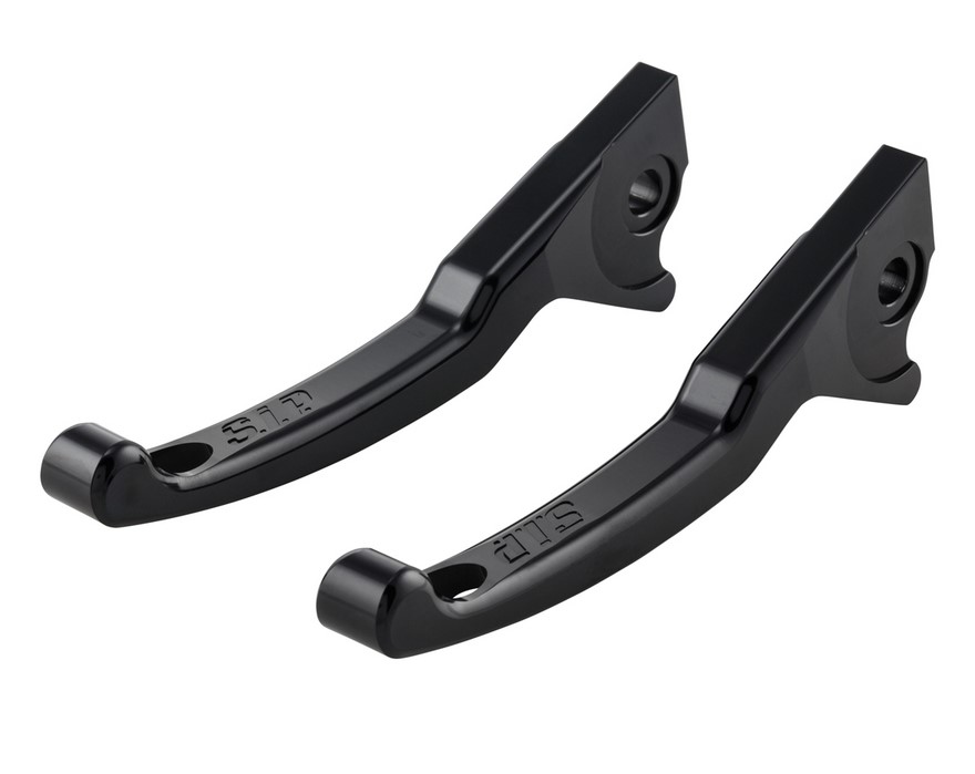 Juego de manetas de freno Sport Shorty para Vespa, derecha e izquierda, negro
