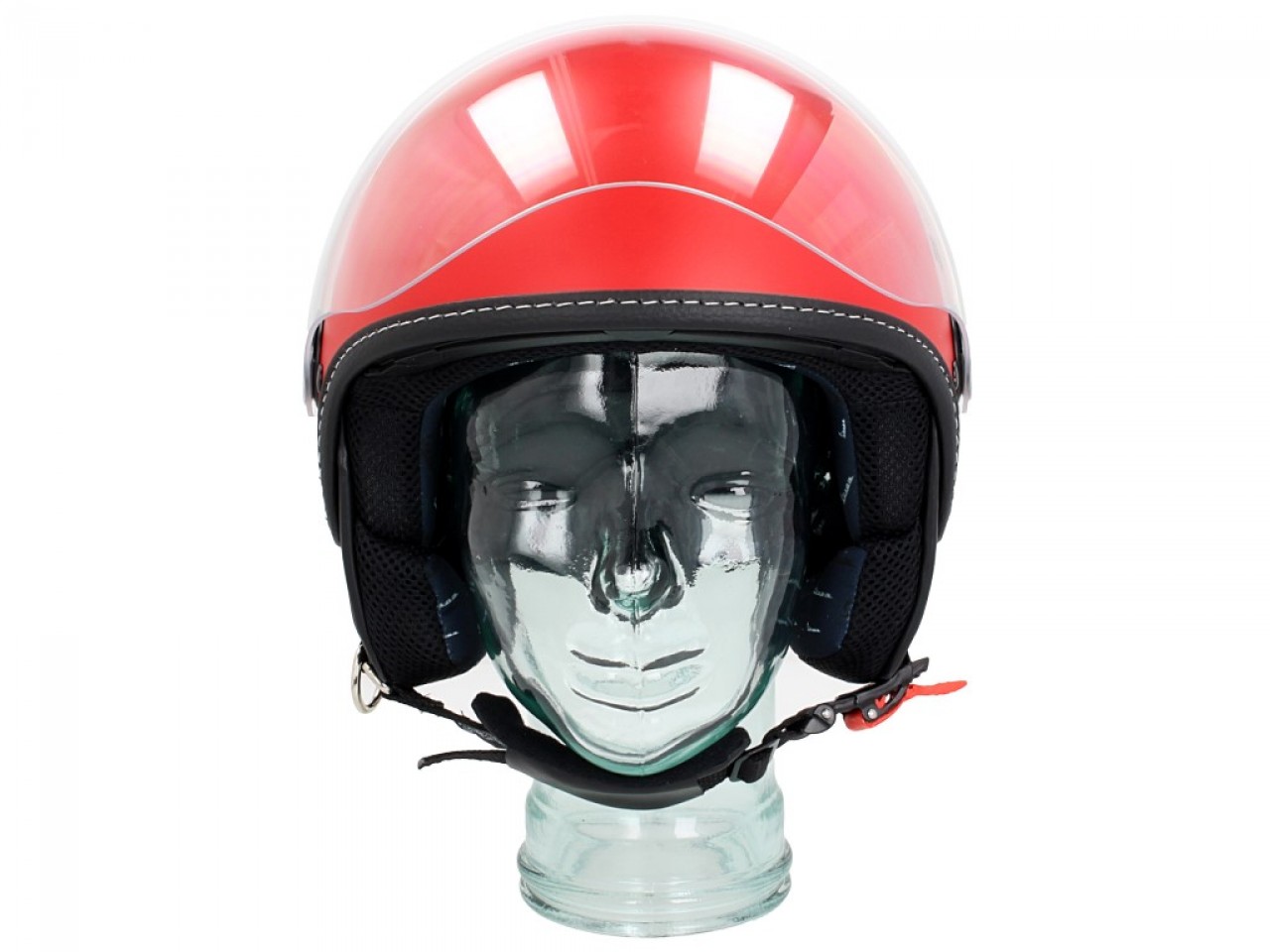 Visor de casco Vespa Jet 3.0 rojo profondo