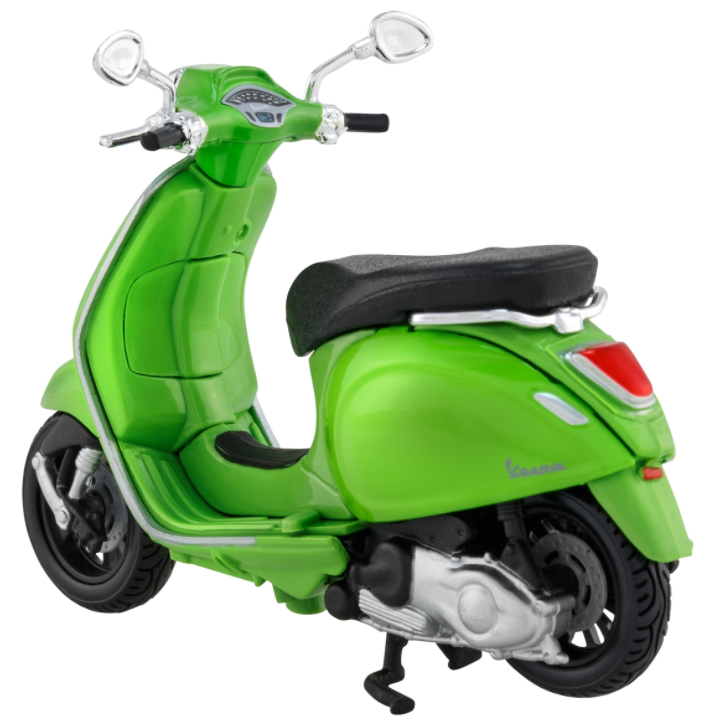 Modelo Vespa GTS 300, verde claro