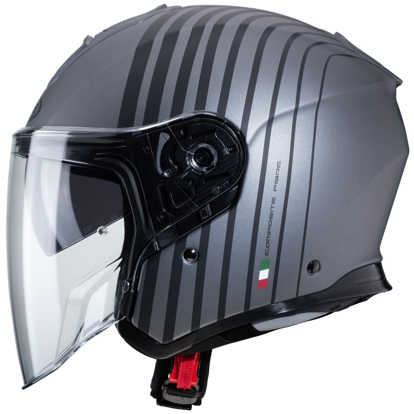 Casco Caberg Flyon Bakari, mate-gun/negro