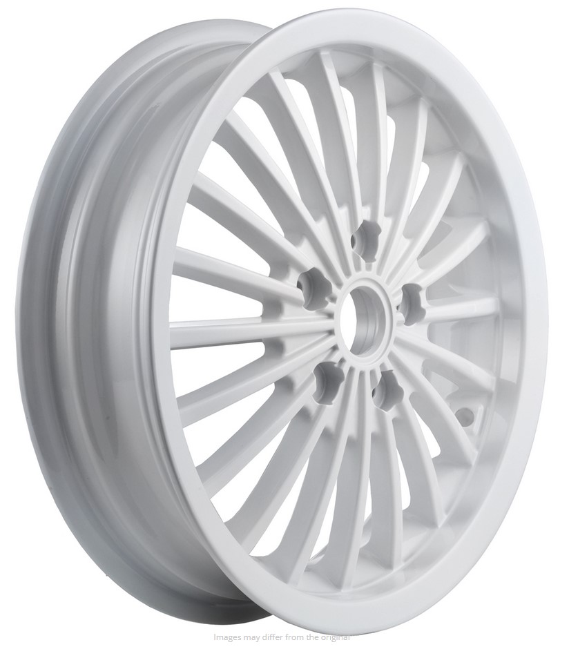 Llanta delantera/trasera para Vespa GTS/GTS Super/GTV/GT 60/GT/GT L 125-300cc, blanco