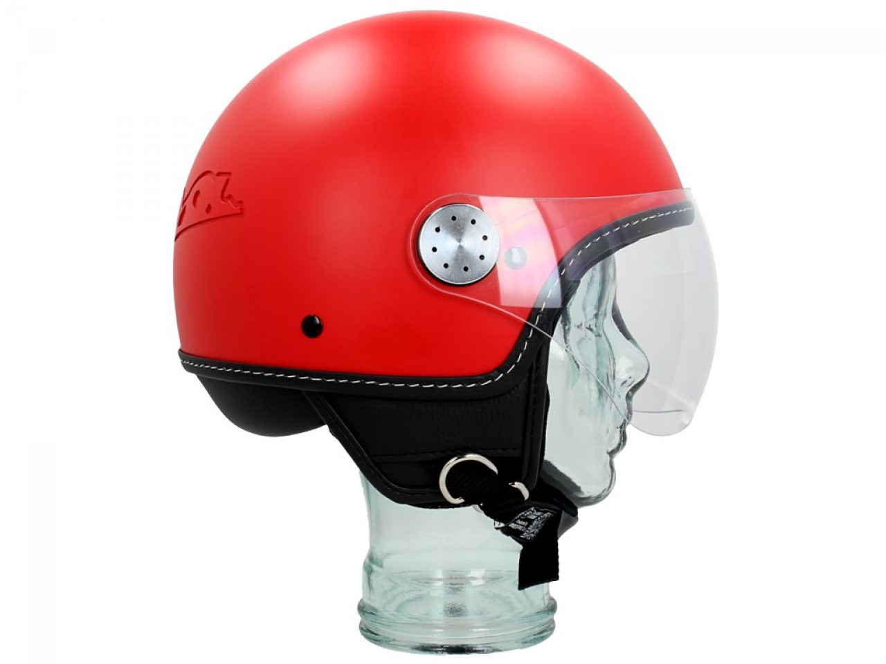 Visor de casco Vespa Jet 3.0 rojo profondo
