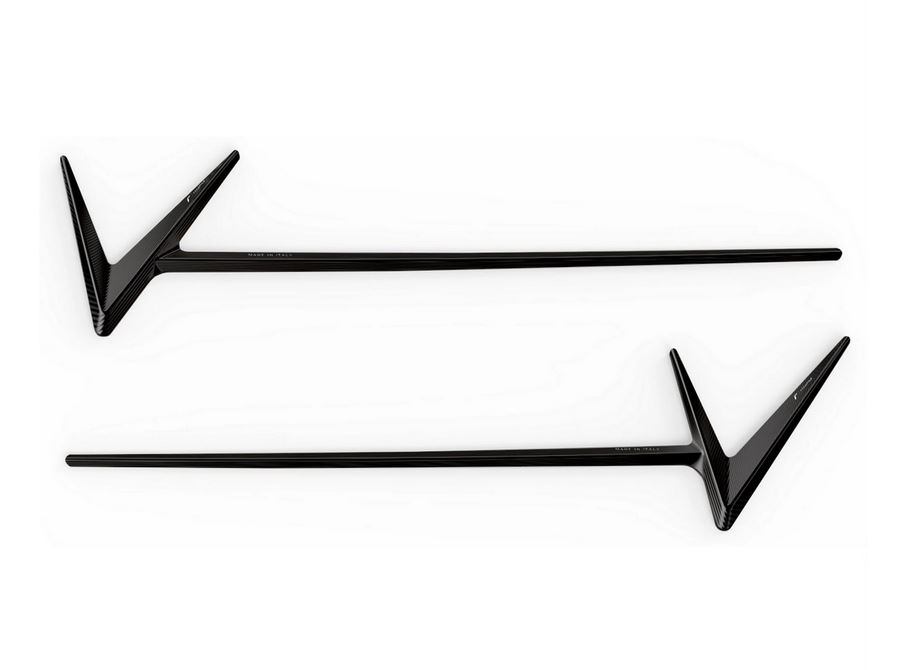 RIZOMA rotulación tapa lateral para Vespa Primavera/Sprint/Elettrica, negro