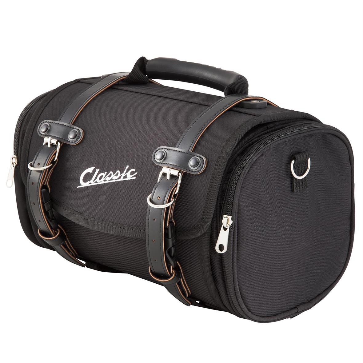 Bolsa "Classic" pequeña para Vespa - negra, nylon