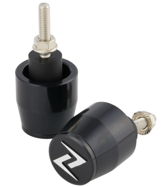 Contrapesos de manillar izquierda/derecha para Vespa Primavera/Sprint/ET/LX/LXV/S, negro