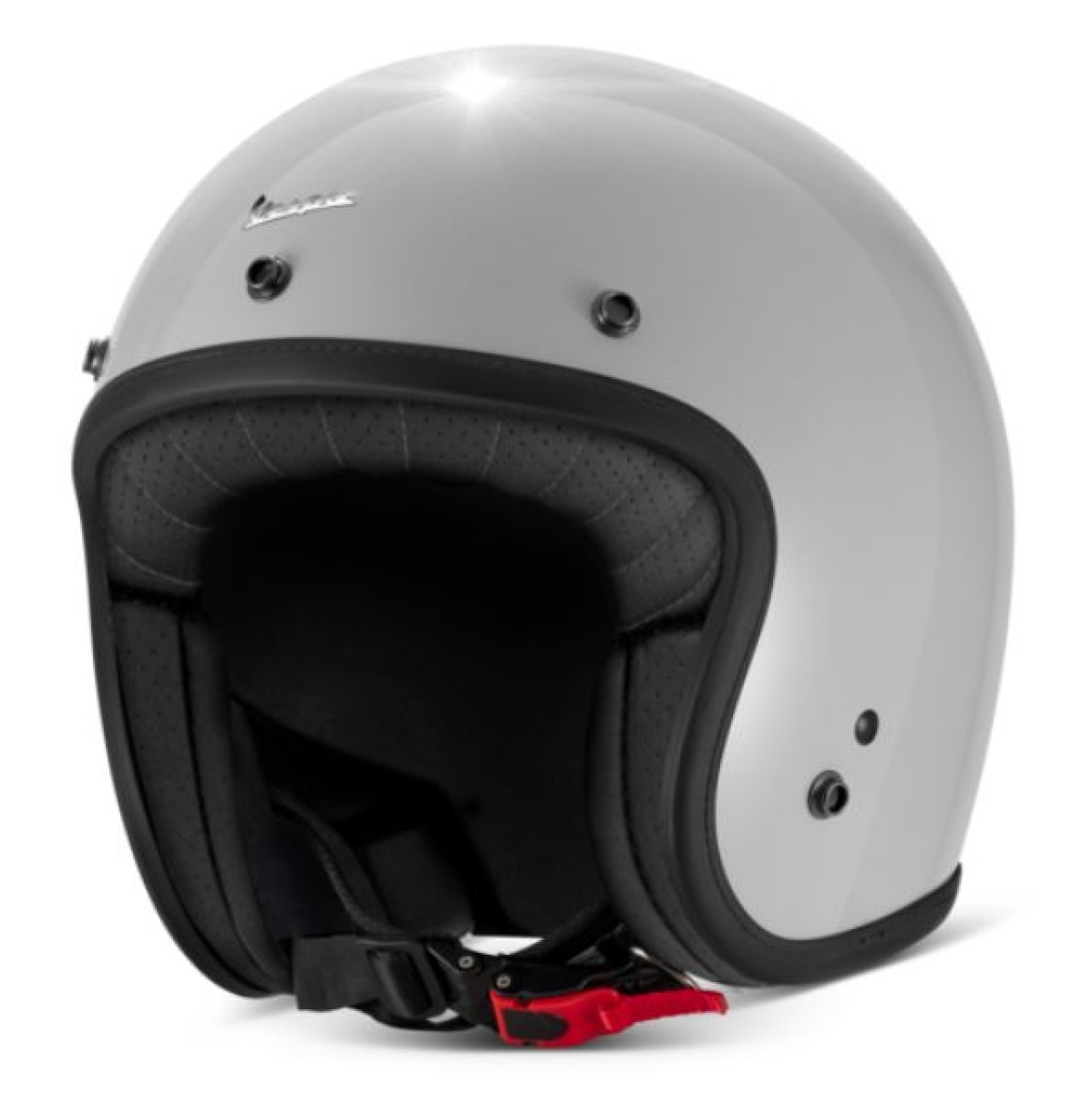 Casco jet Vespa Versilia gris - L