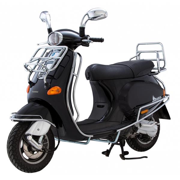 Protector de piernas delantero Crash bar para Vespa ET2/ET4 50-150cc Cuppini
