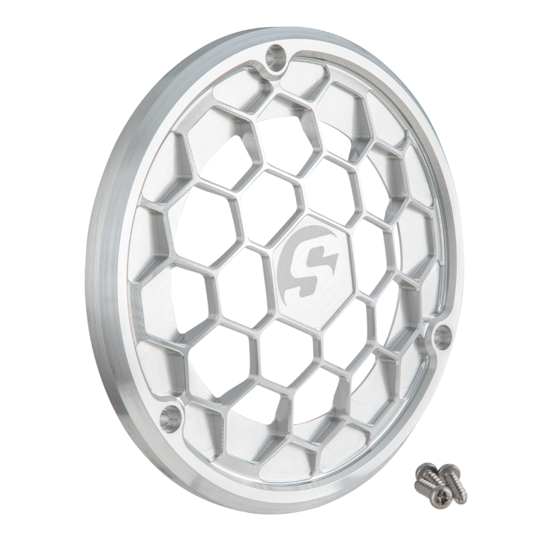 Cubre rueda de ventilador para Vepsa LX/S/Primavera/Sprint/946, plata mate