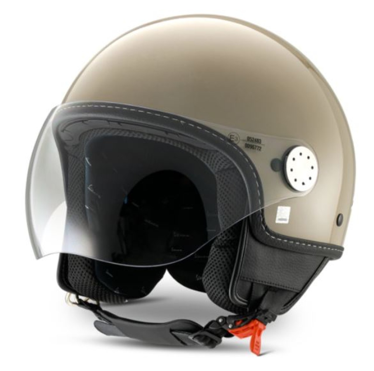 Casco jet Vespa, Vespa Visor LangHe, beige (Q01) - L1