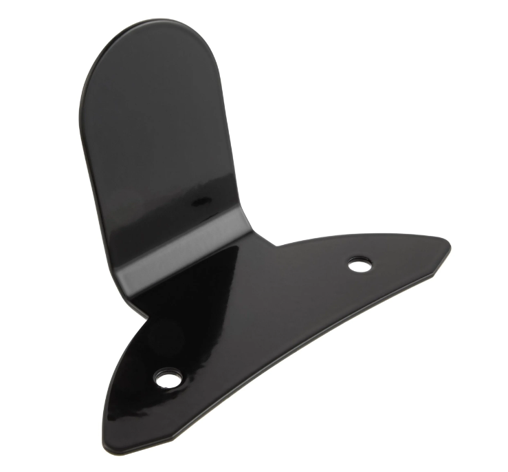 Soporte Pickerl para etiqueta de inspección austriaca para Vespa GTS/GTS Super/GTV/GT, negro brillante