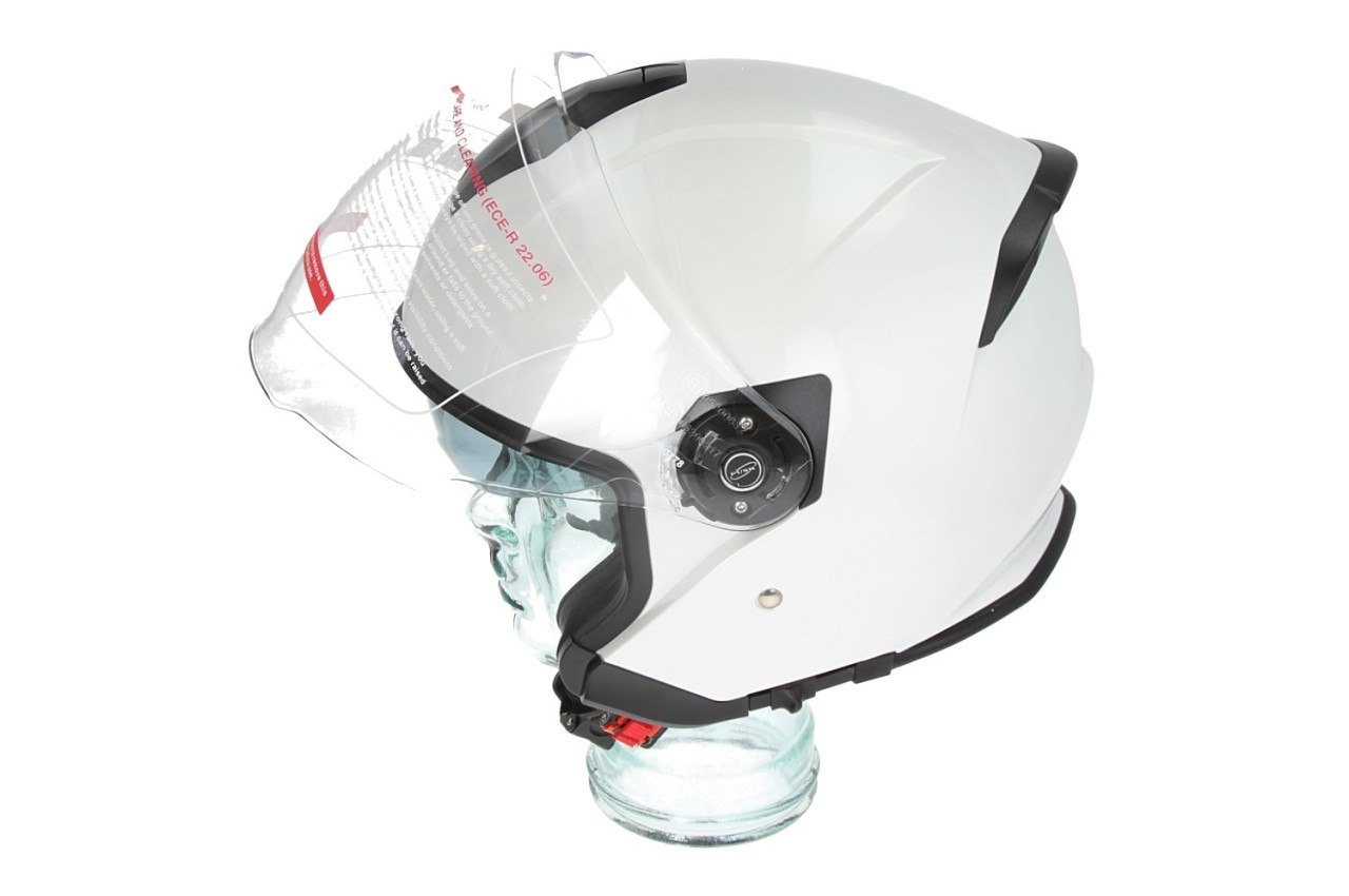 Casco jet Piaggio Full Jet PFJ blanco brillante