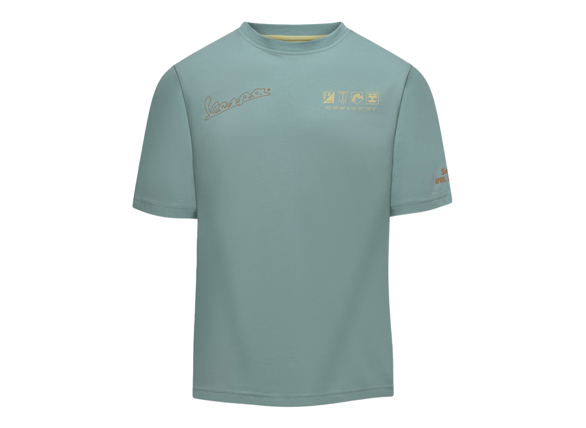 Camiseta Vespa Colección Origin green DEC
