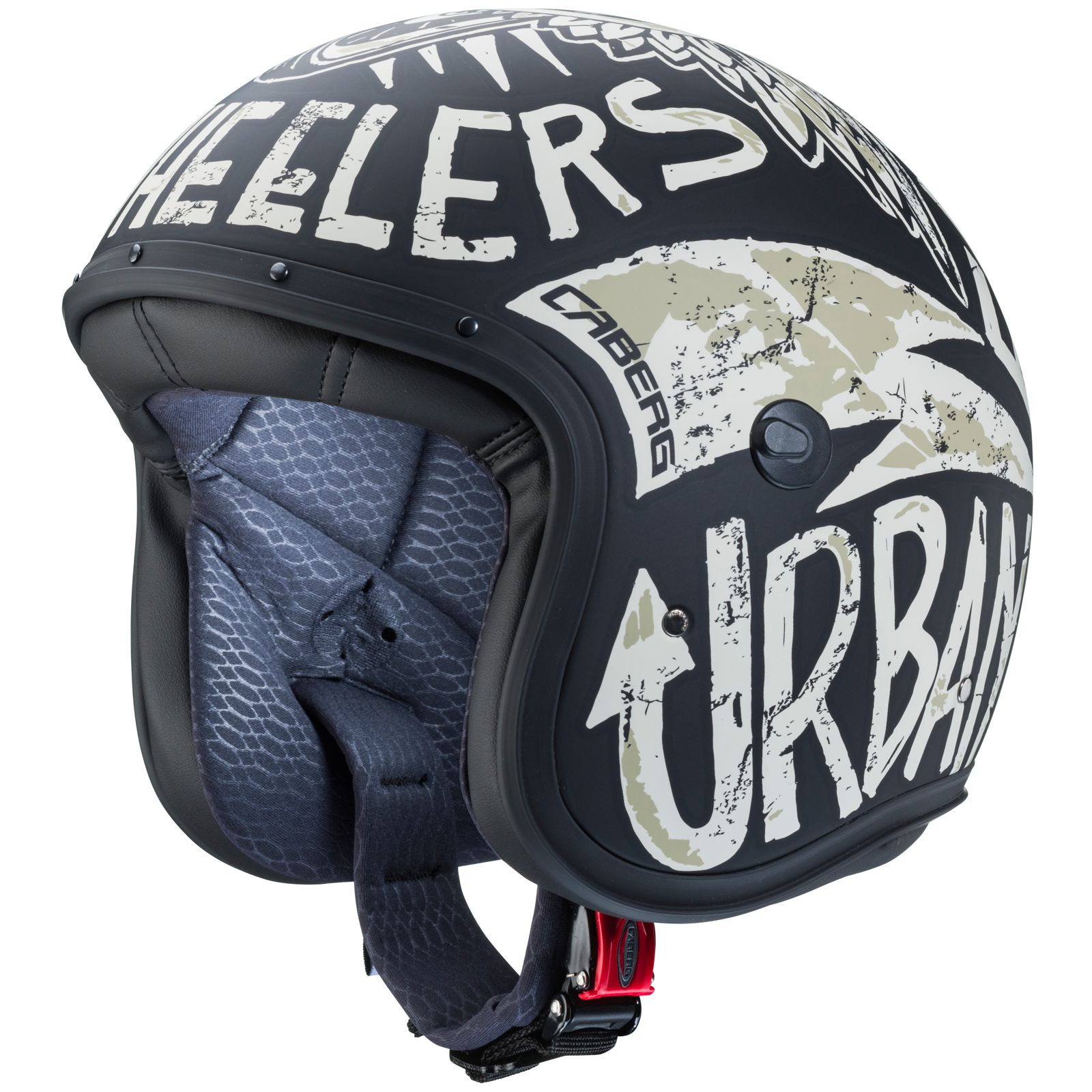 Casco Caberg Freeride Nuke, negro mate/gris