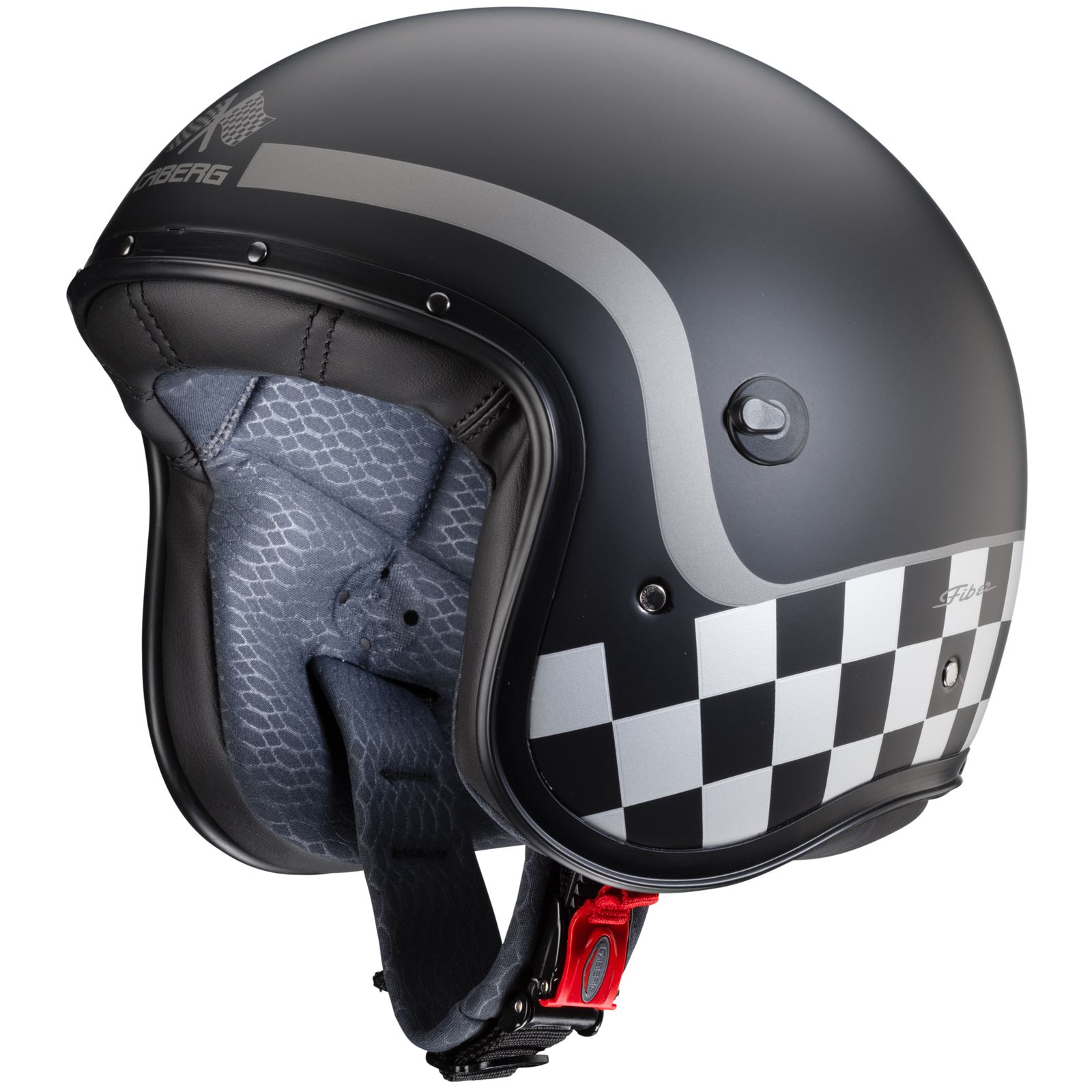 Casco Caberg Freeride Formula, negro mate/gris plata