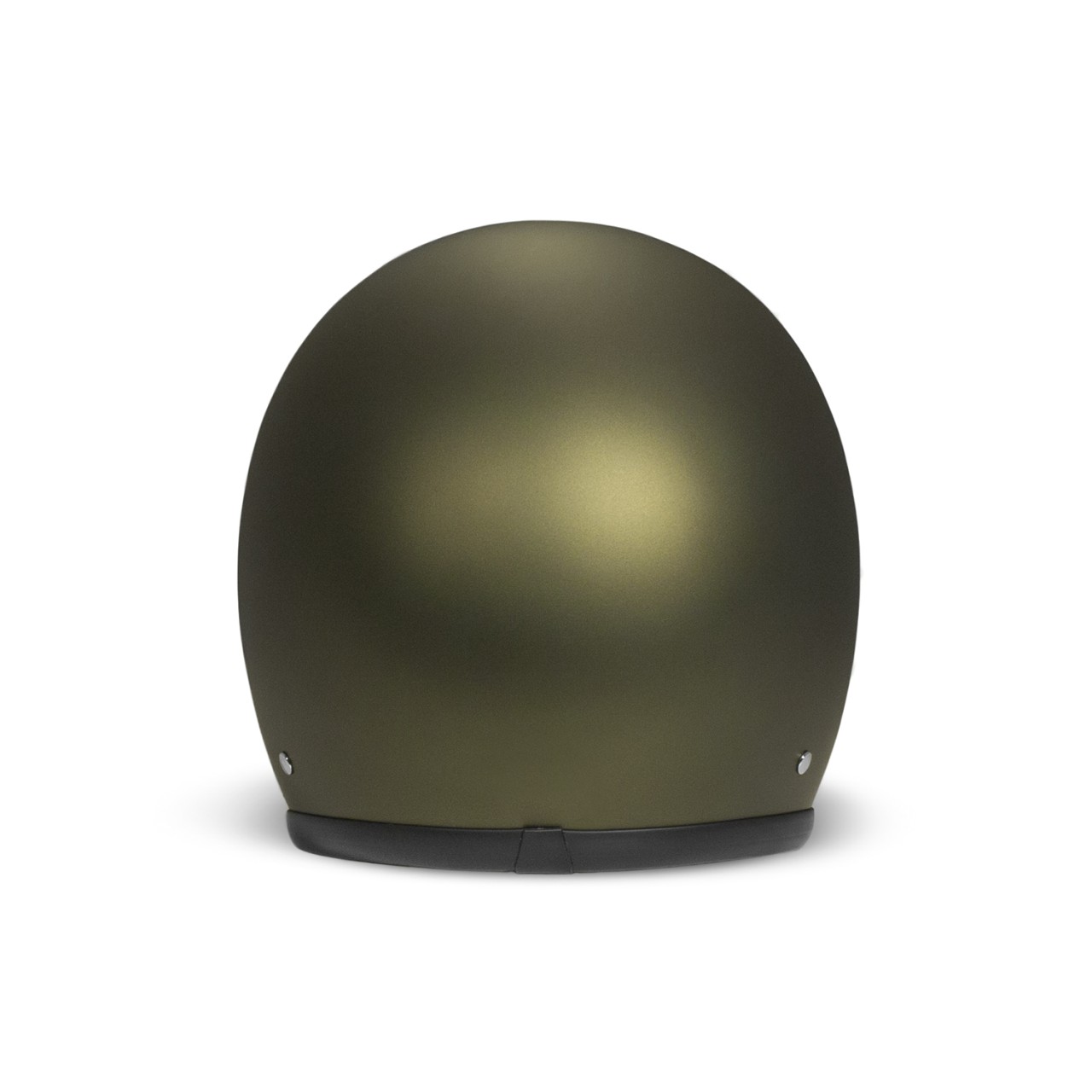 Casco abierto DMD Retro, verde mate, Olive Gold, fibra de vidrio, ECE 22.06
