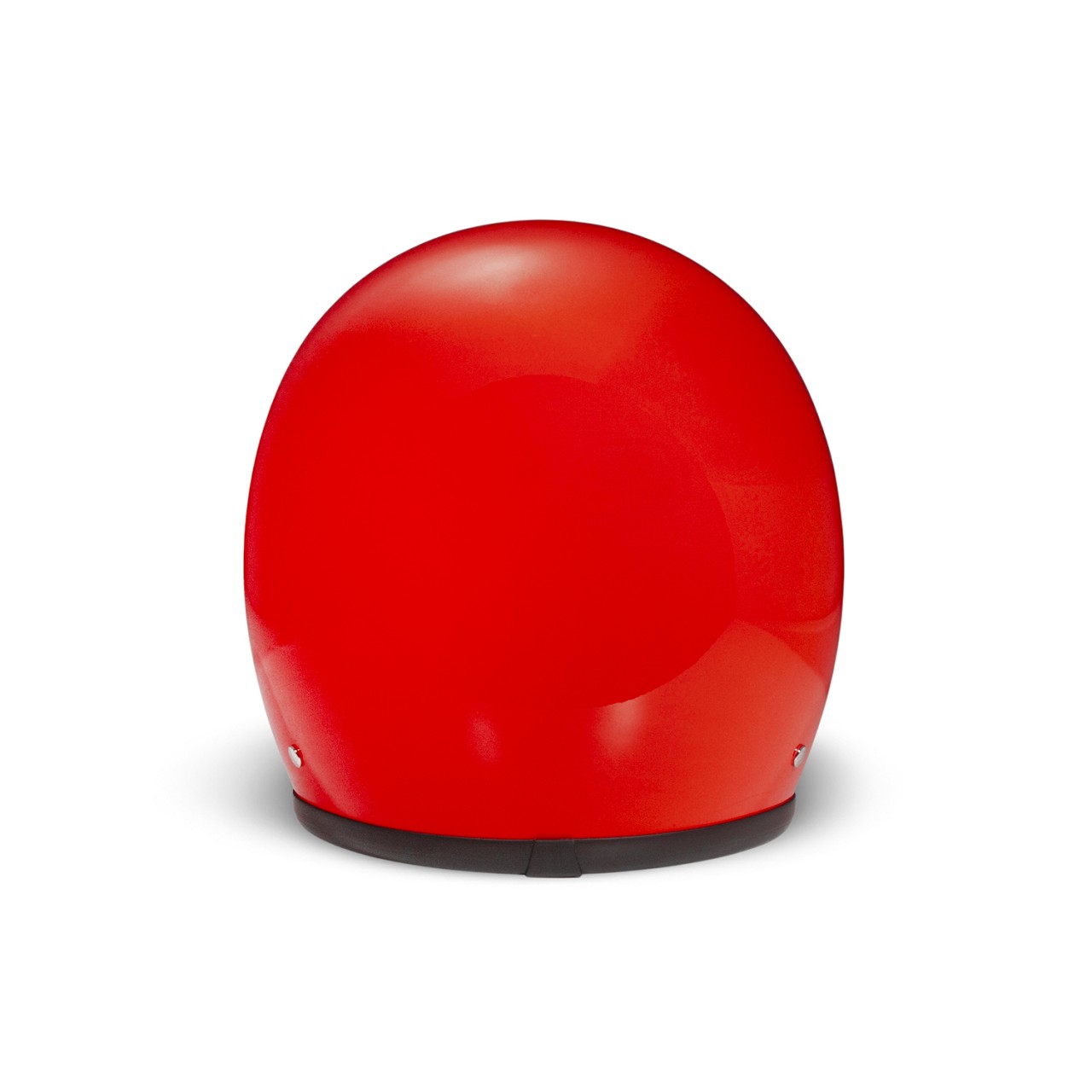 Casco abierto DMD Retro, rojo brillante, fibra de vidrio, ECE 22.06