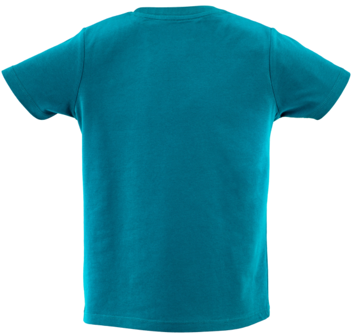 Camiseta infantil "Elefantastic Trip!", turquesa
