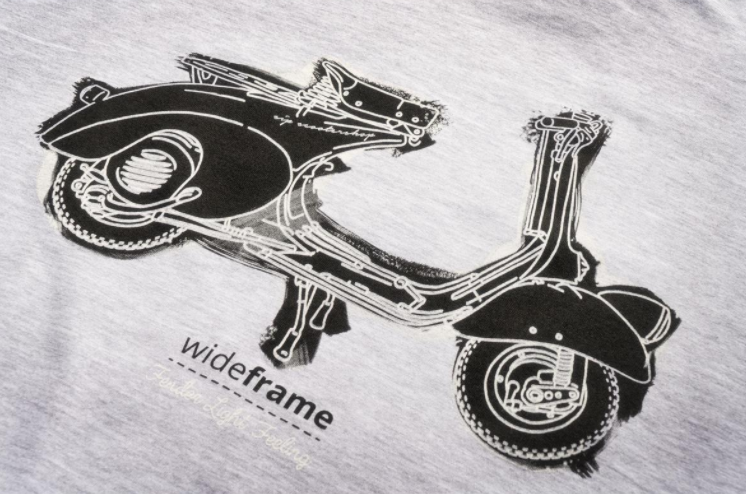 Camiseta "Faro Basso Fender Light Feeling", hombre gris melange