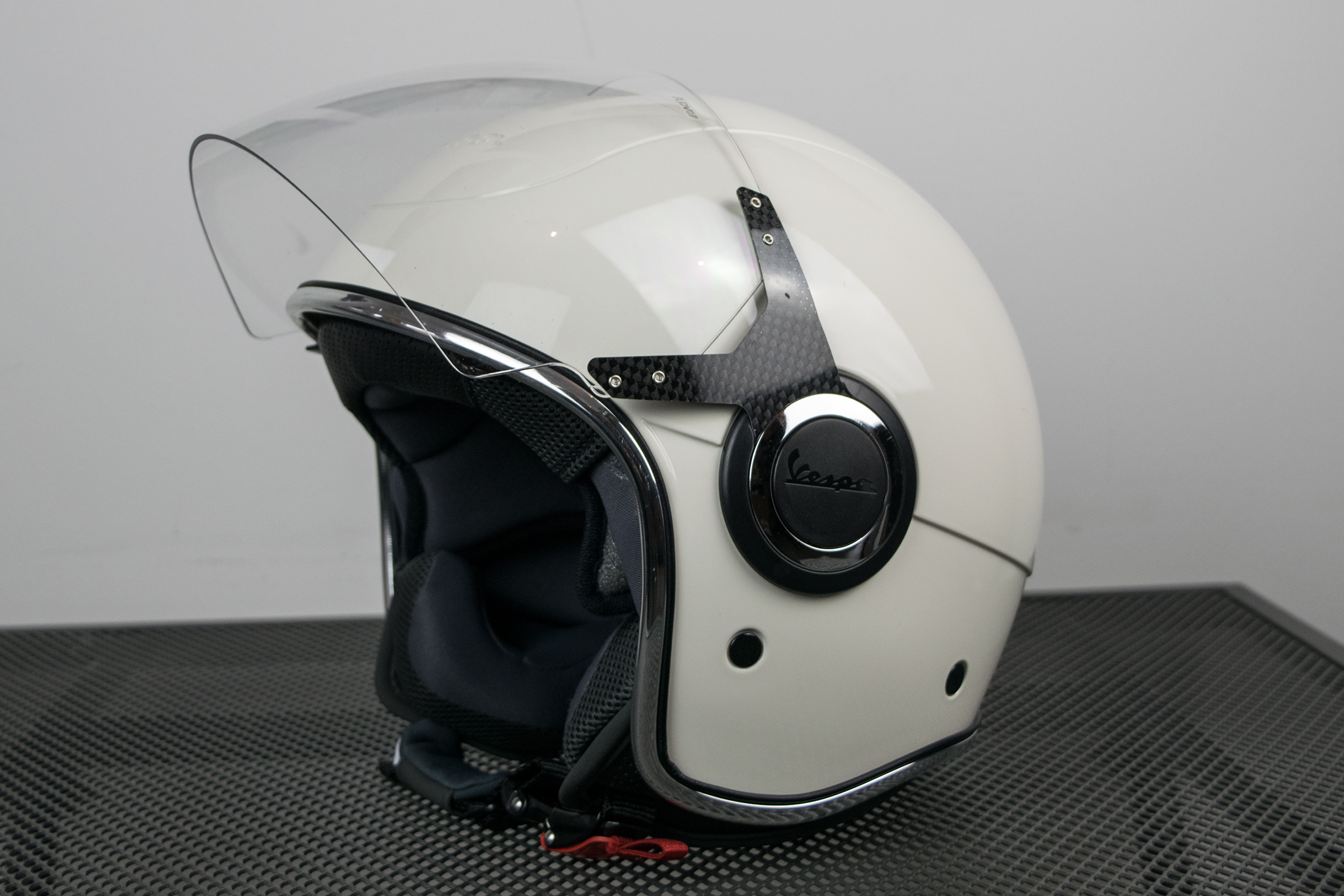 Casco Vespa Jet VJ blanco