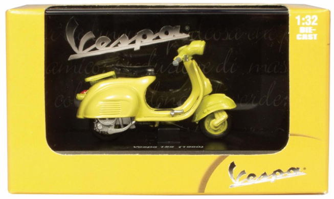 Modelo Vespa 125 (1960), amarillo