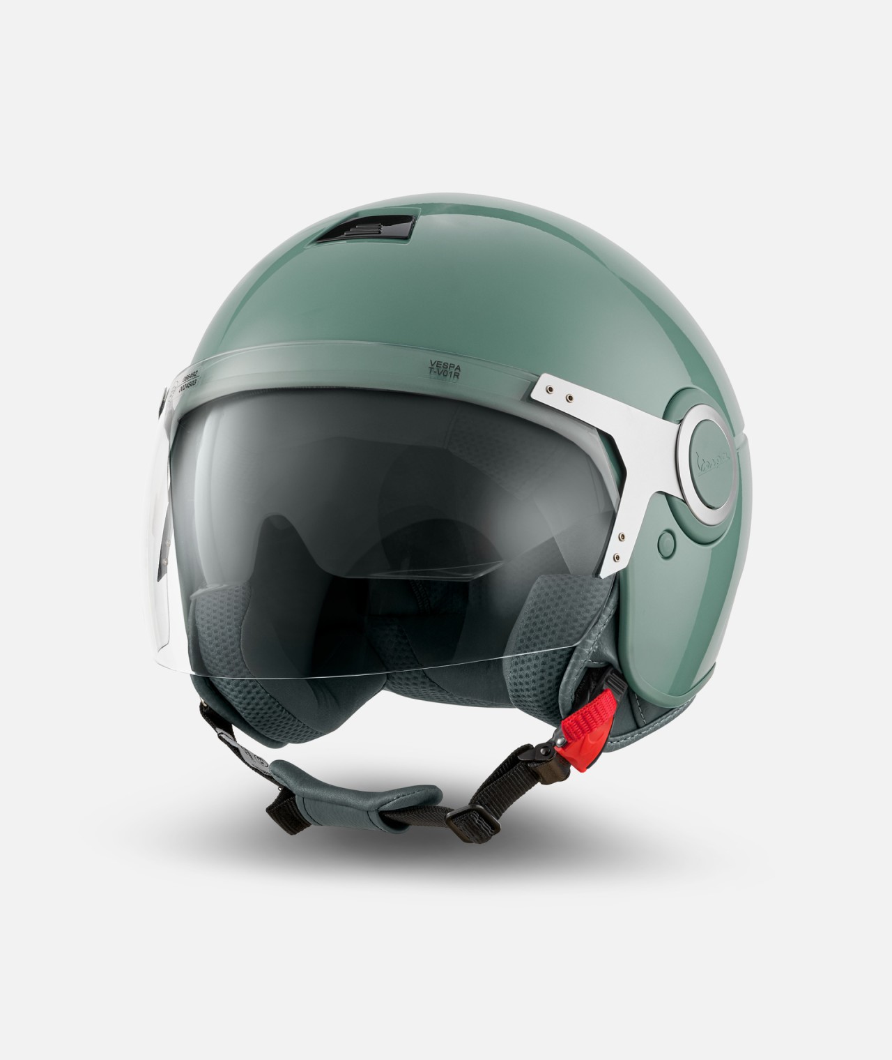 Casco Vespa jet, Vespa Argentario, gris