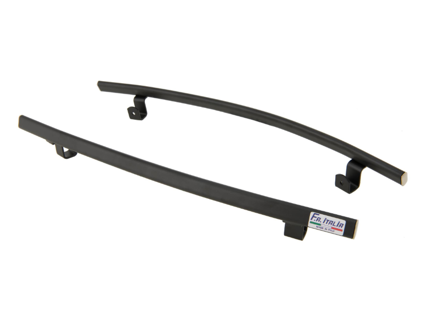Cubrebarras lateral para Vespa Primavera/Sprint/Elettrica 50-150ccm, negro mate