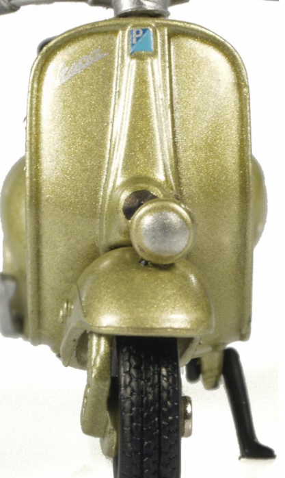 Modelo Vespa 125 6 Giorni (1952), bronce