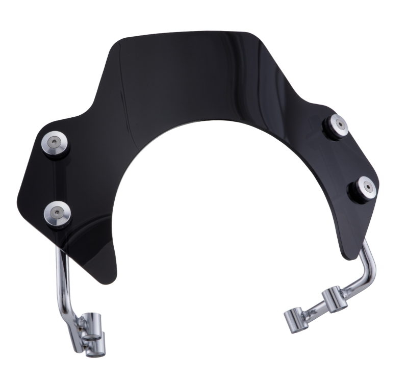 Mosquitera para Vespa PX 80-200ccm, soporte plateado, tintado negro