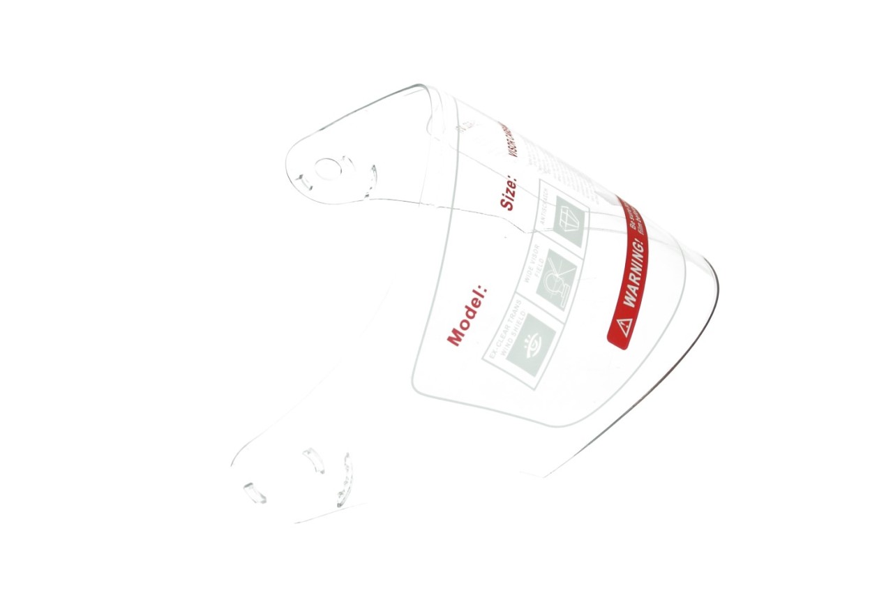 Visera para casco jet Piaggio PFJ, transparente