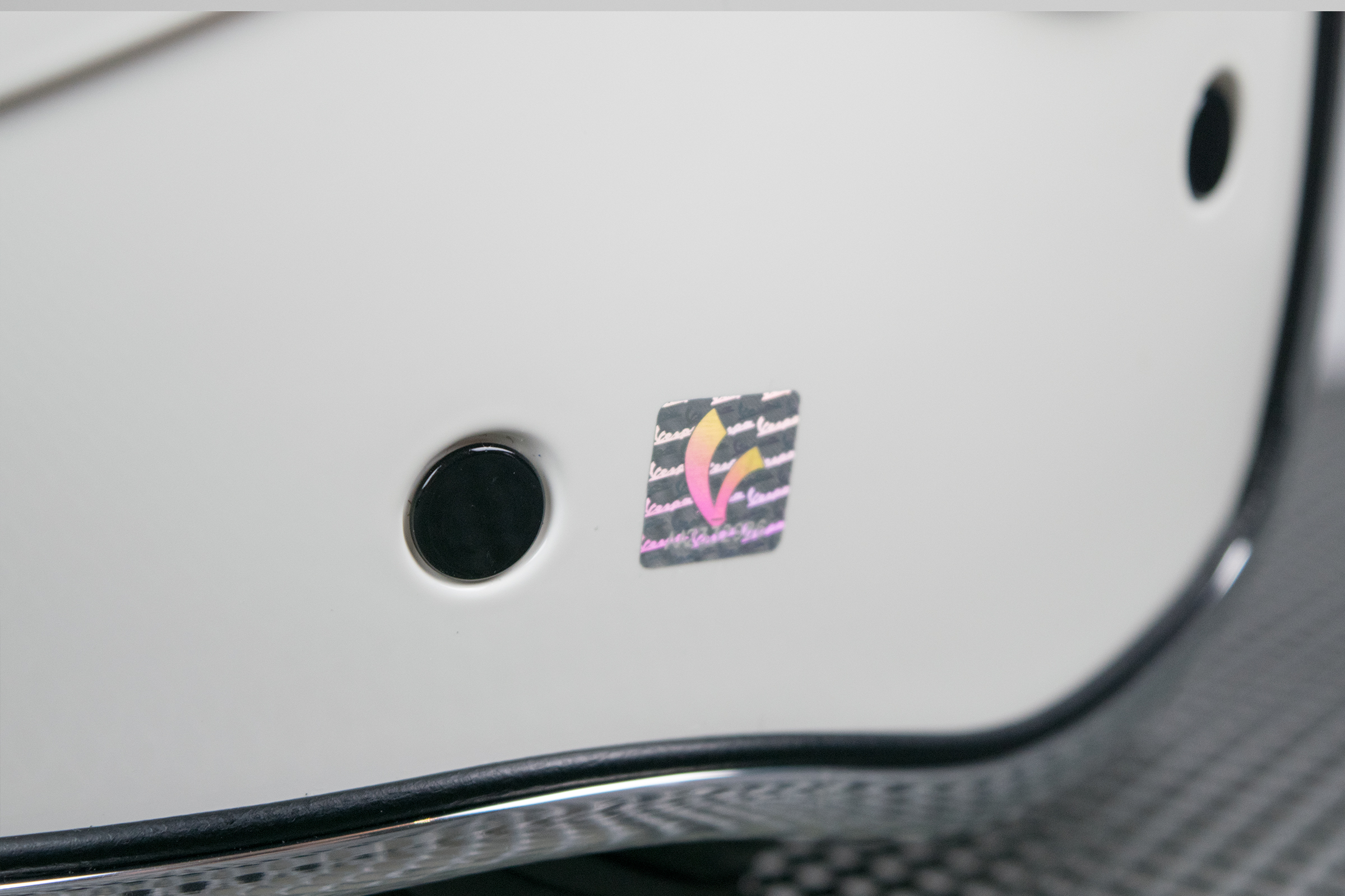 Casco Vespa Jet VJ blanco