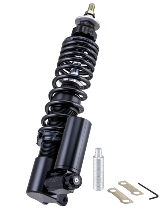 Amortiguador delantero para Vespa GTS/GTS Super/GTV/GT 60/GT/GT L 125-300cc, negro