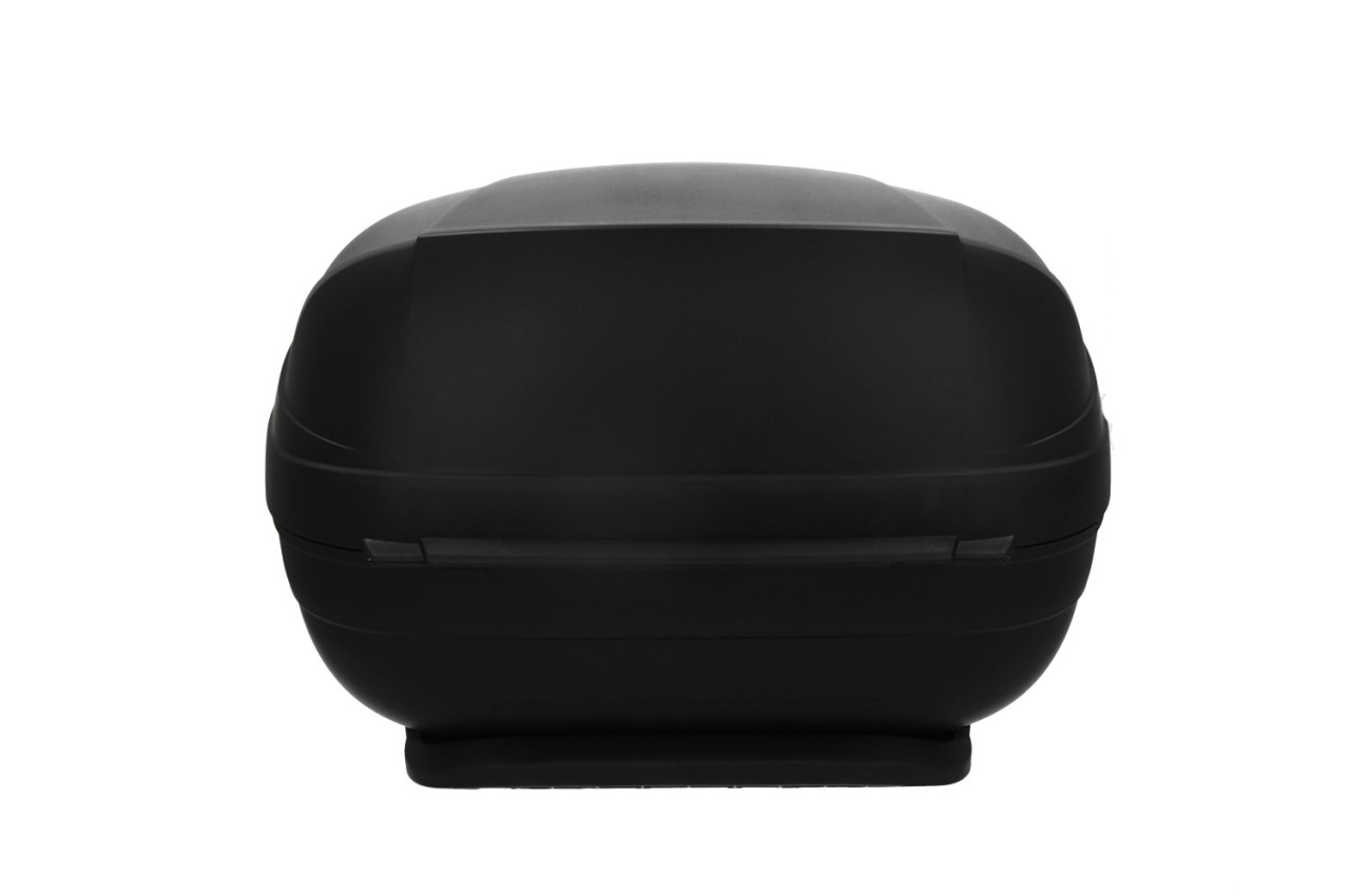 Top Case, 37 l, marrón incl. cojín trasero para Piaggio MP3 500 Sport Advance HPE