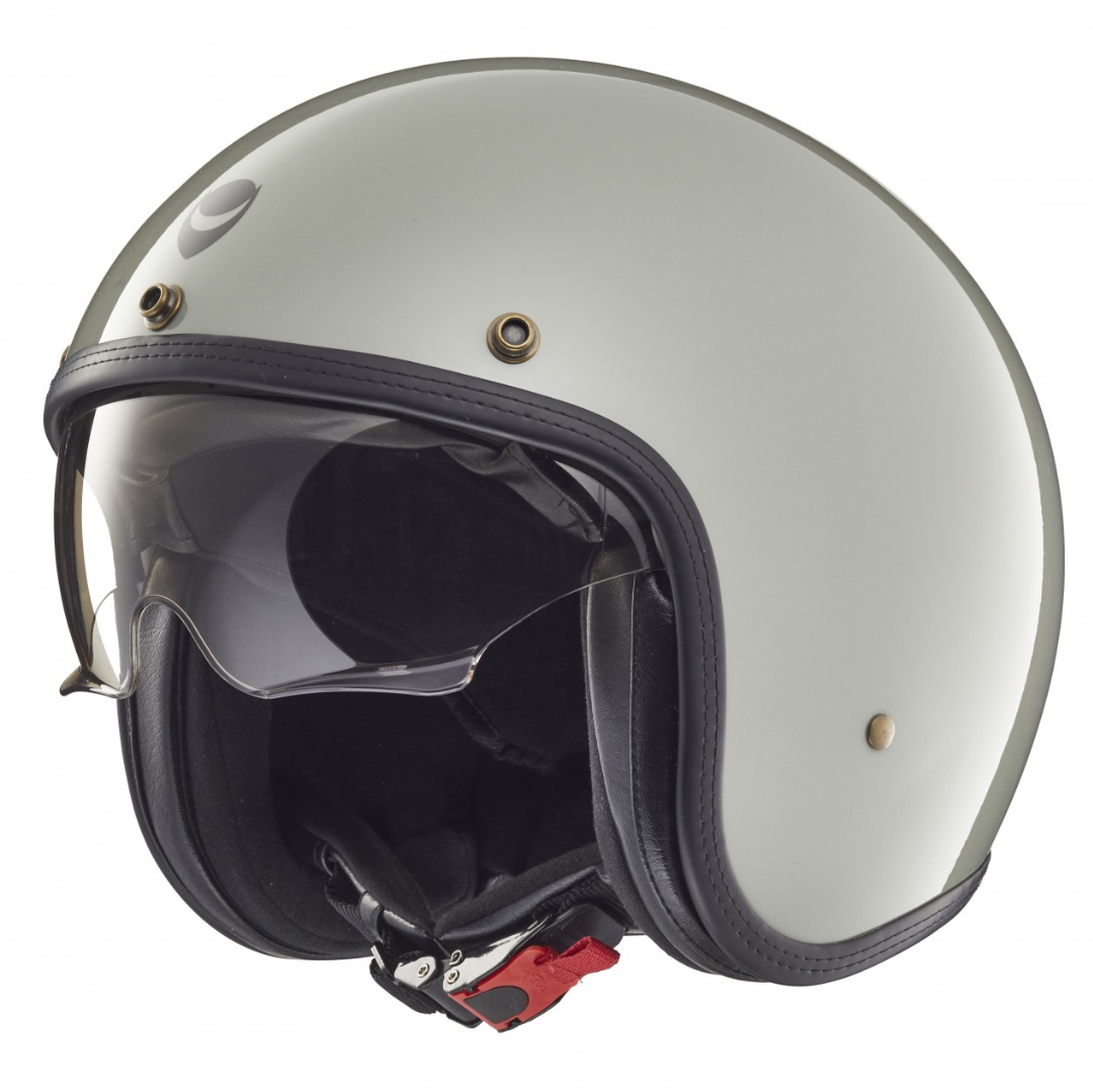 Casco Helmo Milano Jet, Audace, gris