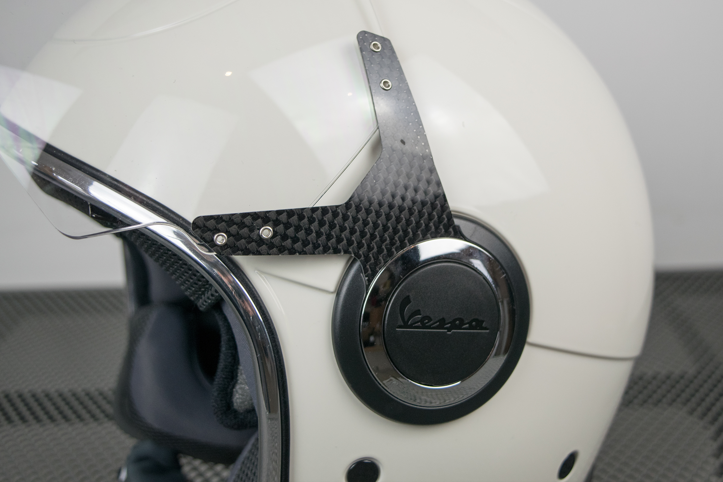 Casco Vespa Jet VJ blanco