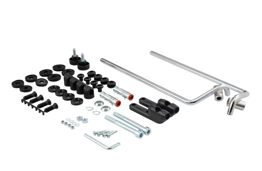 Material de montaje parabrisas FACO "Twin-Screen" para Vespa Sprint 50-125ccm 2T/4T