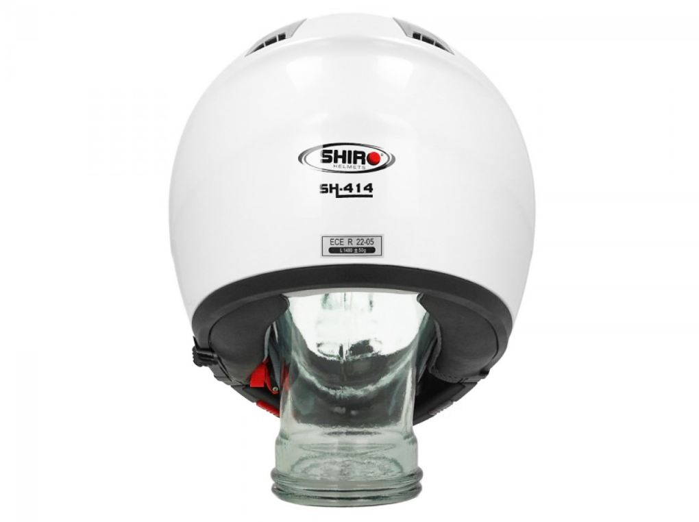 Casco modular Shiro, SH414, system, blanco