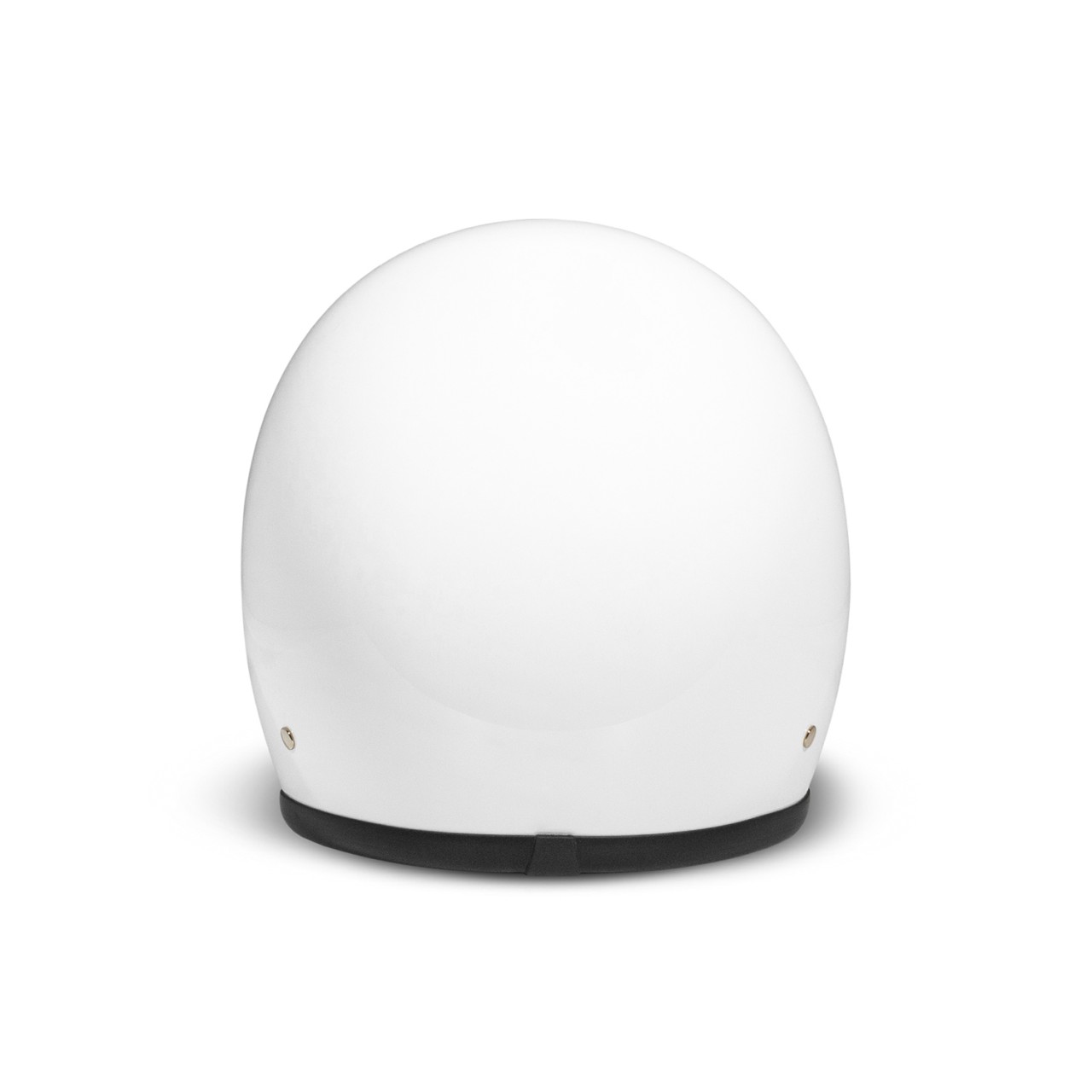 Casco DMD jet Retro, blanco, mate, blanco sólido, fibra de vidrio, ECE 22.06