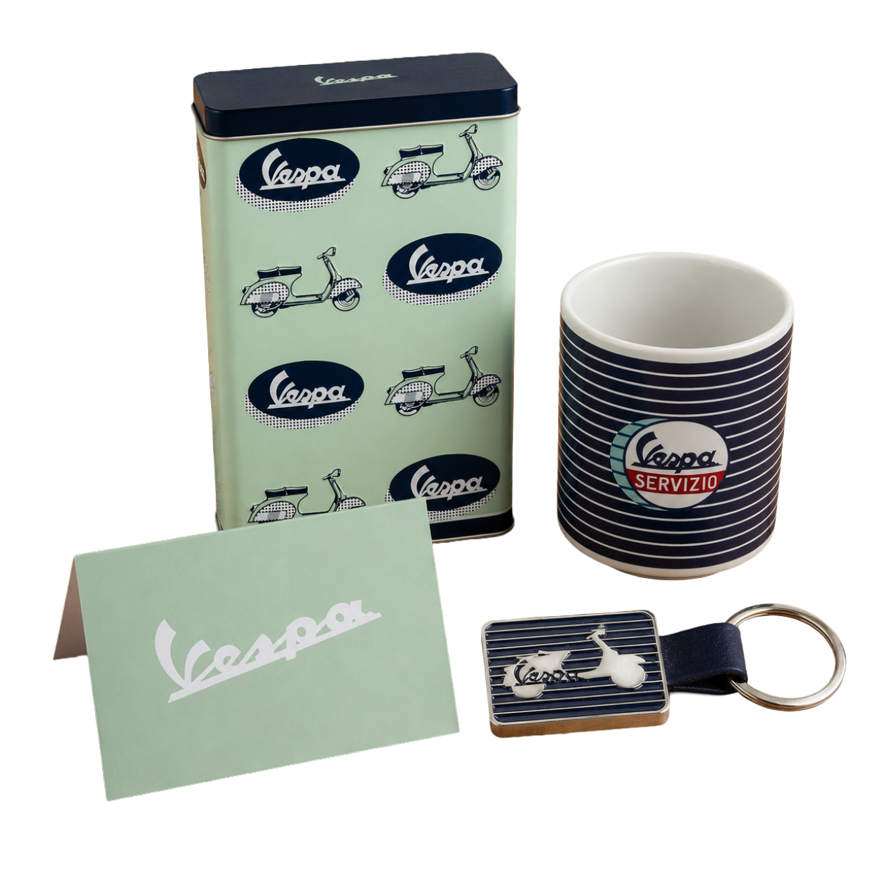 Paquete de productos de Vespa «Servizio» azul