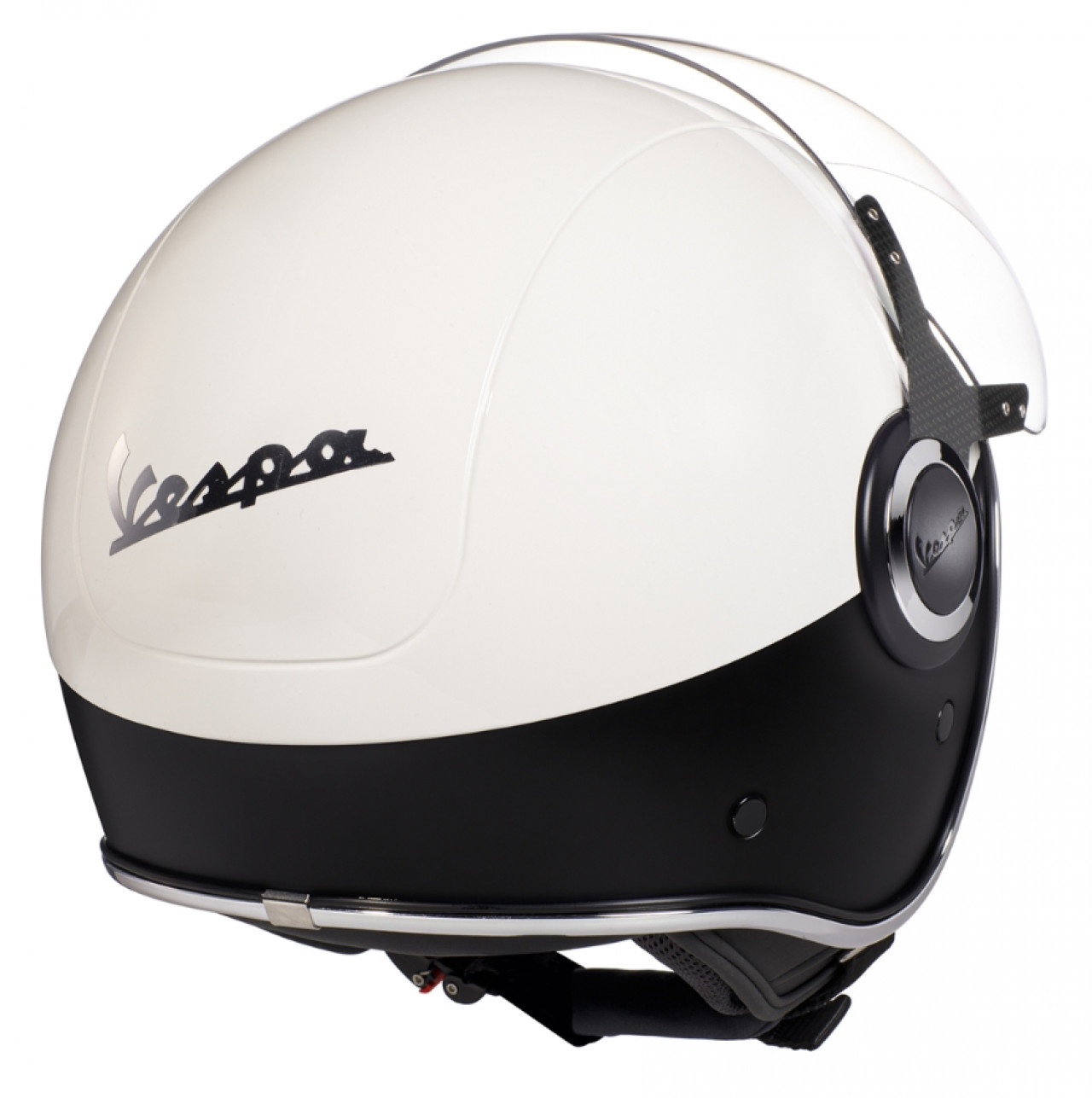 Casco Vespa VJ blanco / negro talla M