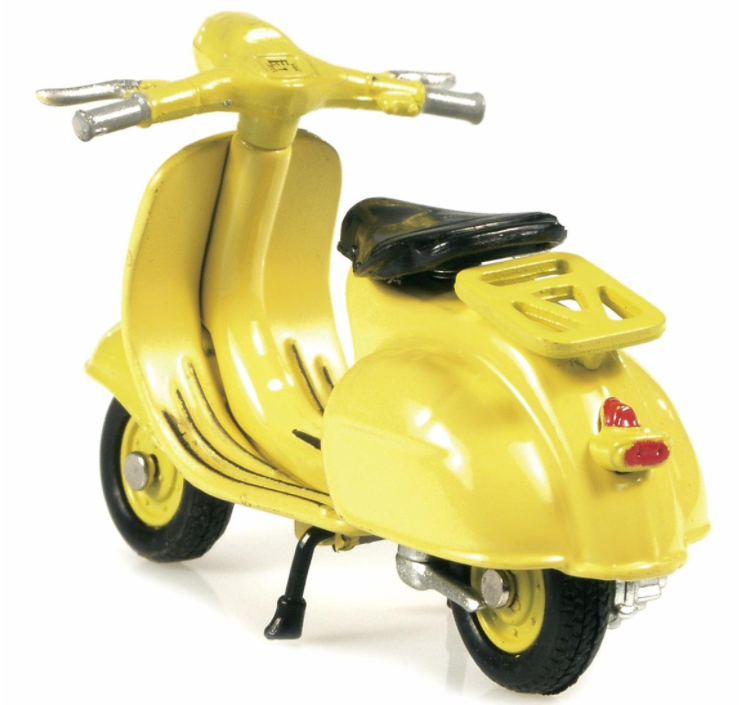 Modelo Vespa 125 (1960), amarillo