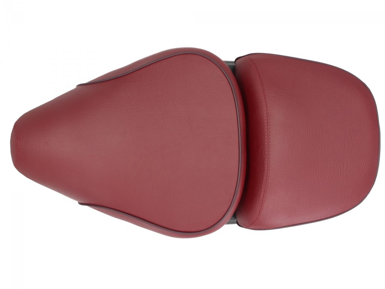 Vespa banco de cuero rojo de 2 plazas para LX 50-150cc Touring, ET2/ET4 /LX/LXV/S 50-150ccm-
