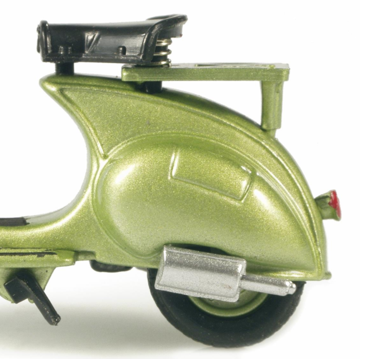 Modelo Vespa 125 (1948), verde