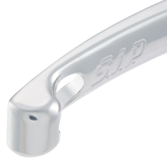 Juego palanca freno sport izquierda/derecha para Vespa LX/LXV/S/Primavera/Sprint 50-150cc, plata