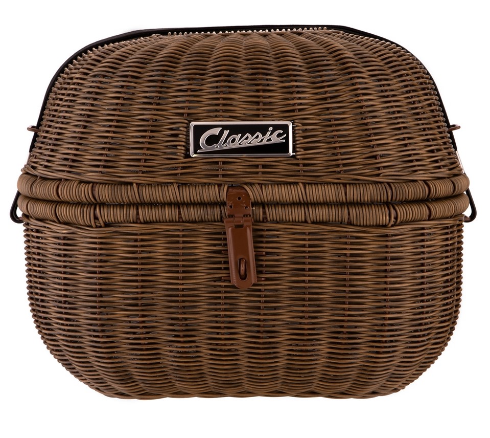 Kit de portaequipajes Classic para Vespa GTS/GTV/GT60 125-300cc, marrón oscuro