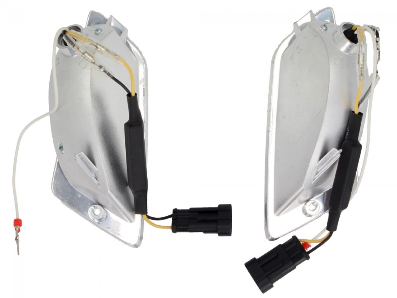 Juego de indicadores LED delanteros, transparentes para Vespa GT, GTL, GTV, GTS 125-300